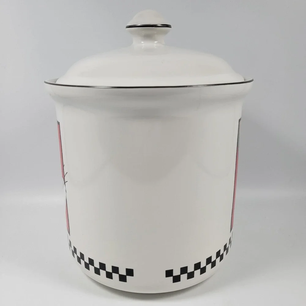 VTG Looney Tunes Bugs Bunny‎ Ceramic Cookie Jar Canister w/ Lid Warner Bros 1993 - Picture 3 of 12